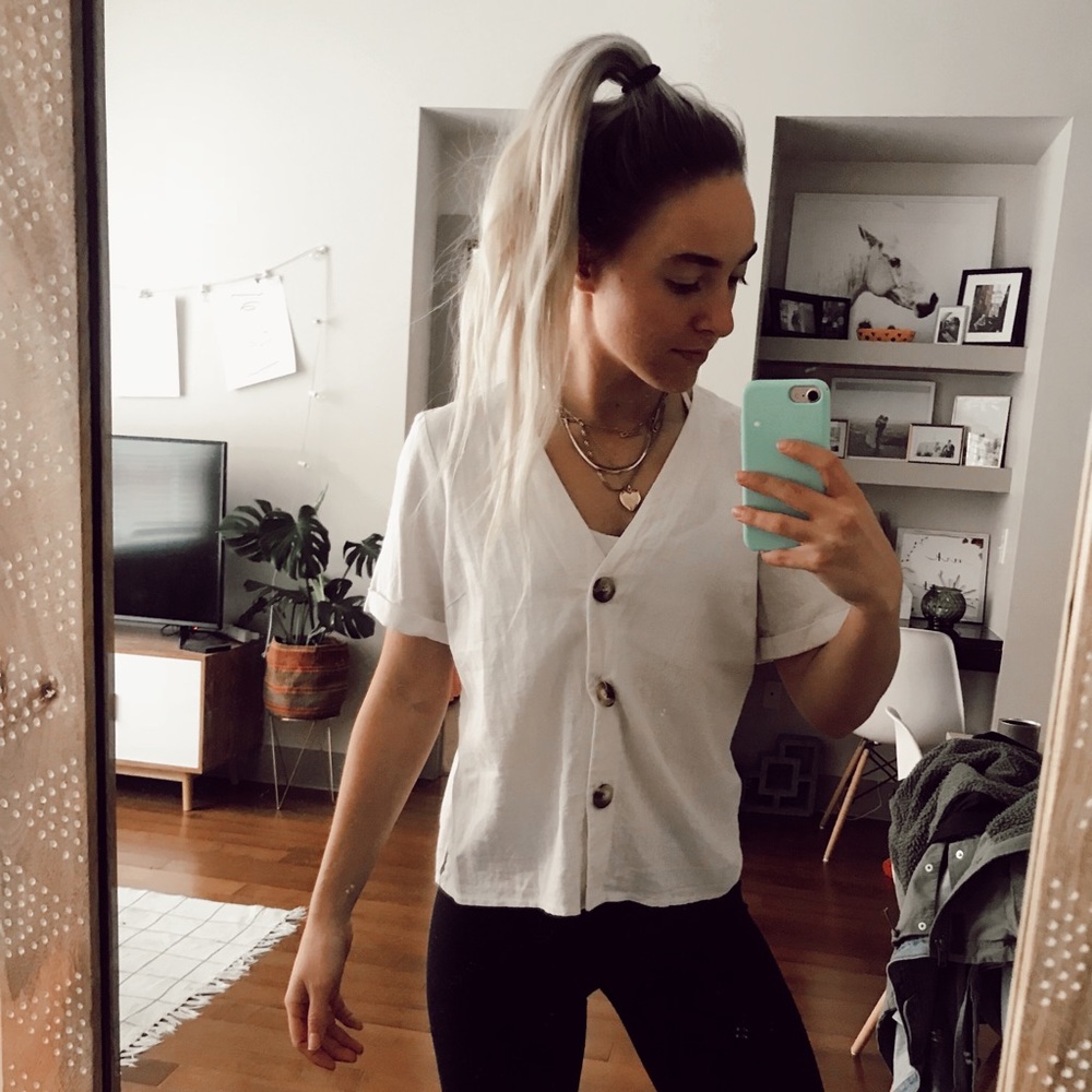Button up short sleeve